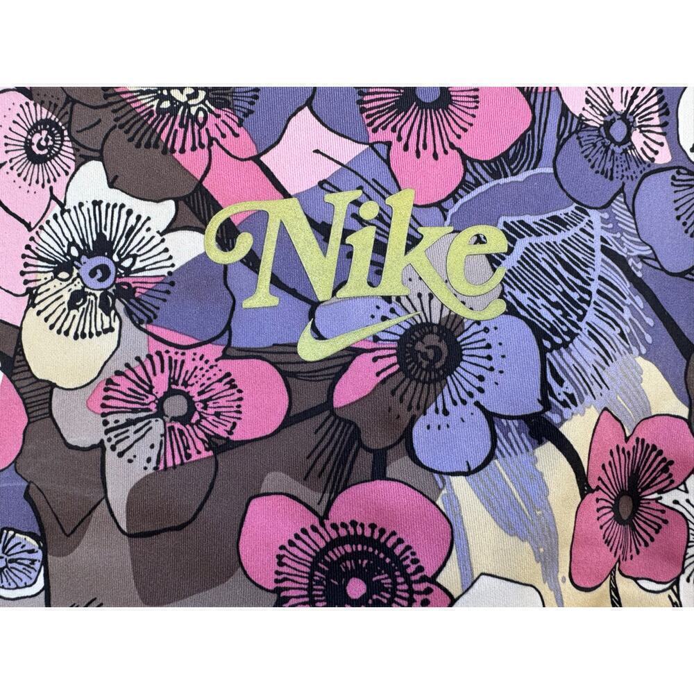 Nike Floral Dri Fit Sports Bra Extra Small - Picture 2 of 10